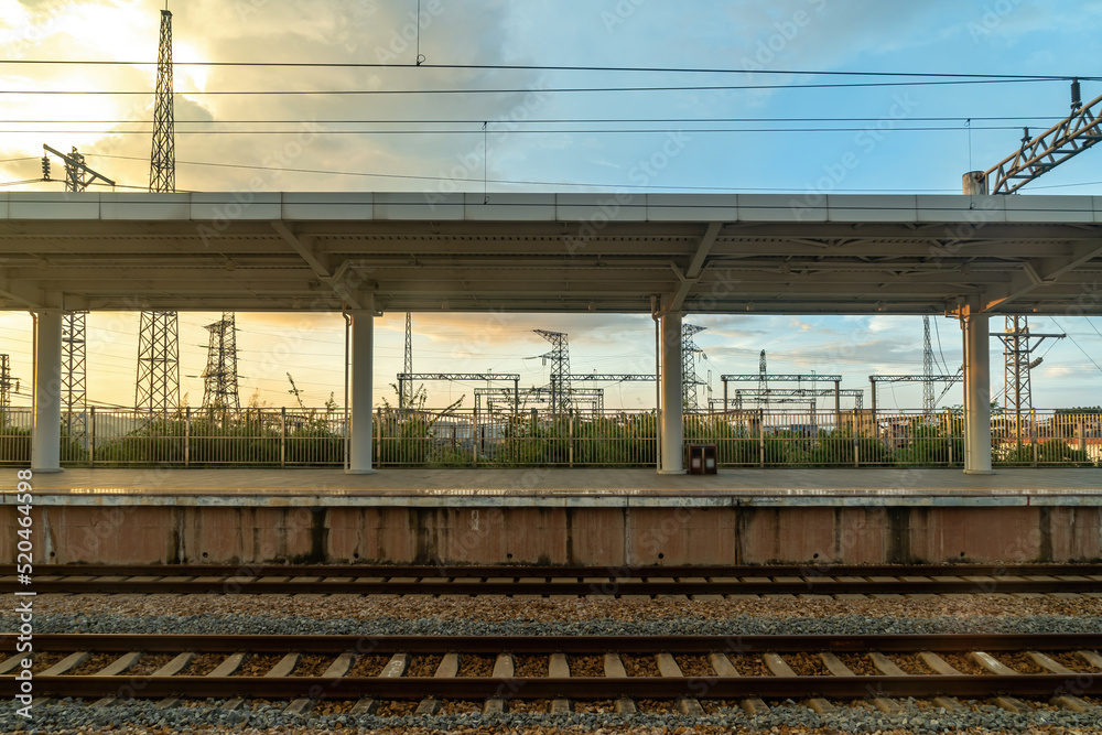 railway station platform railway rail transportation