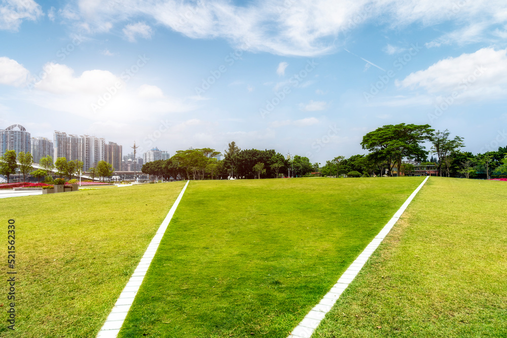 广州珠江两岸现代建筑街景