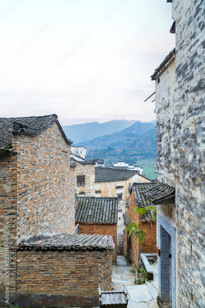 Wuyuan Huangling Scenic spot in Jiangxi Province, China