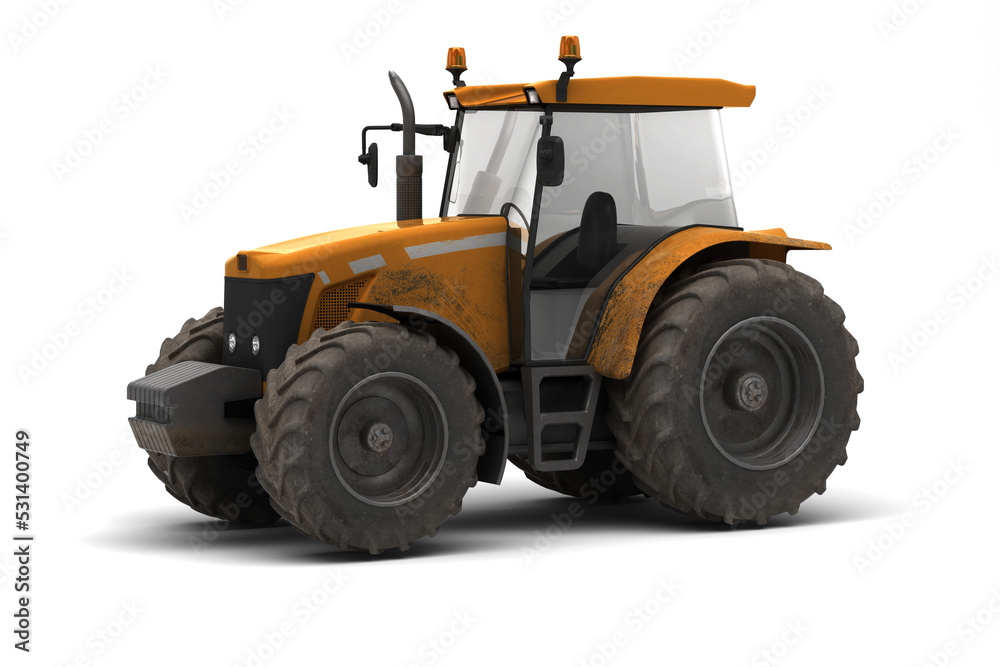 Landwirtschaftliche机械：Traktor