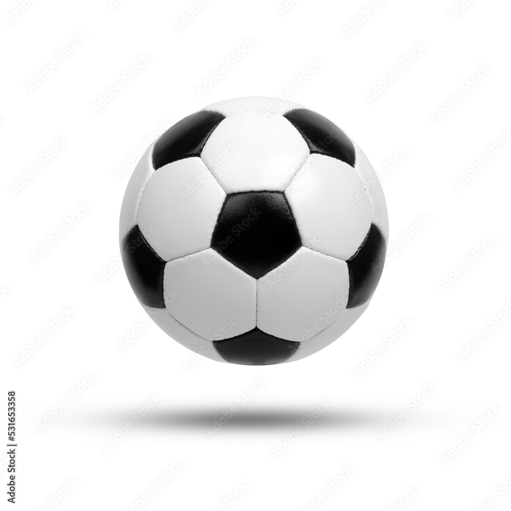 Soccer ball isolated on a white background