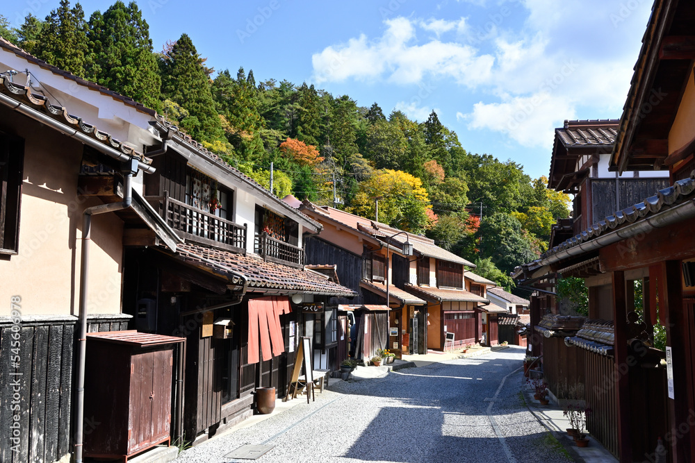 吹屋ふるさと村の古い町並み