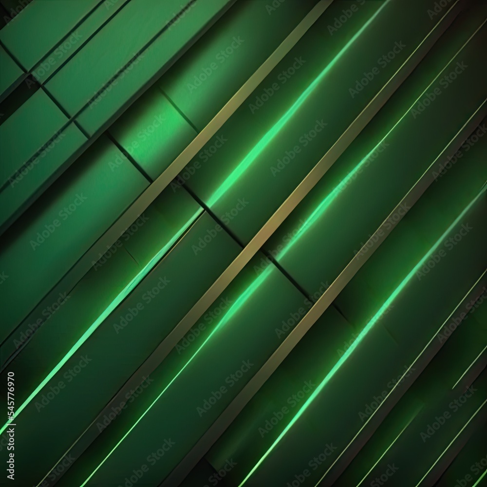 abstract green vintage background. diagonal lines and strips.