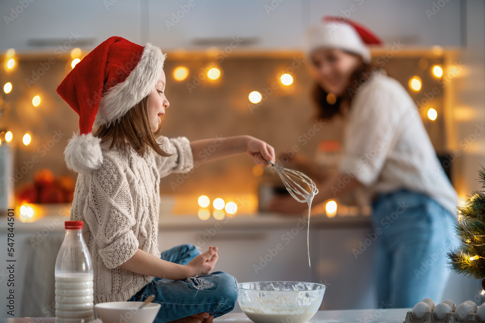 Cooking Christmas cookies