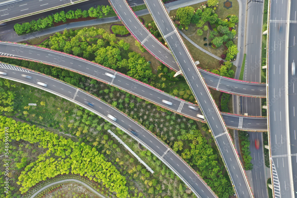 城市交通繁忙道路