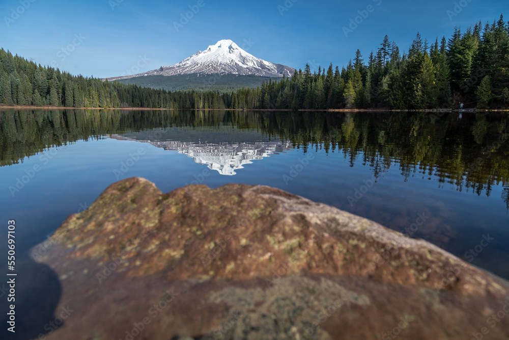 lake in the mountains