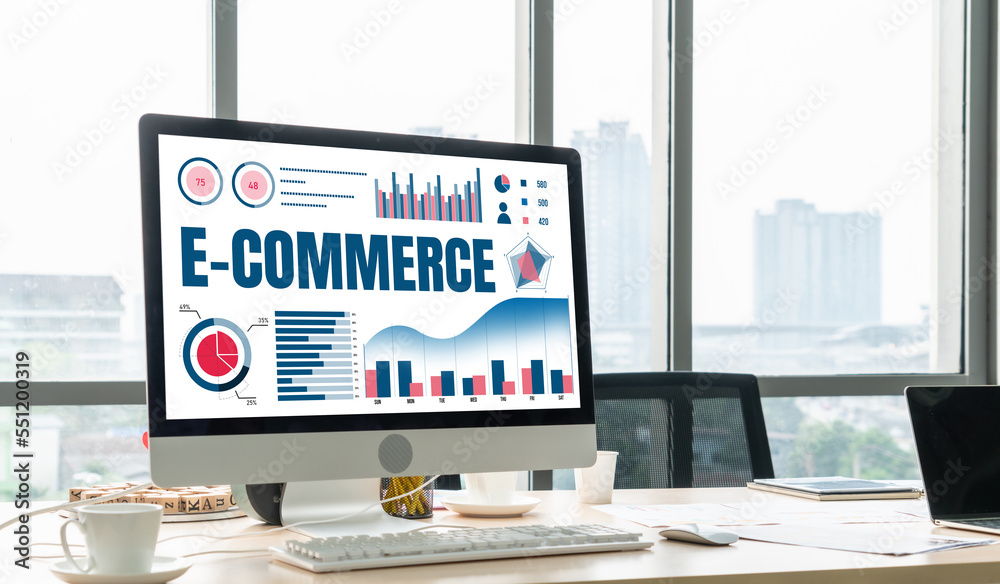 E-commerce data software provide modish dashboard for sale analysis to the online retail business