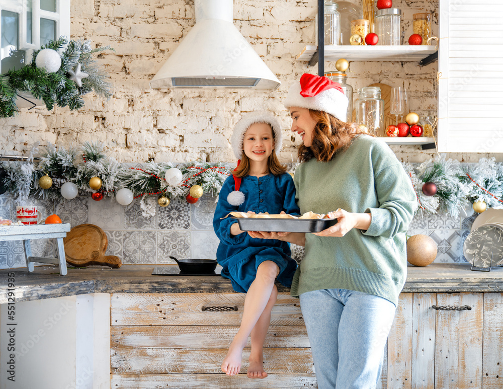 Cooking Christmas cookies