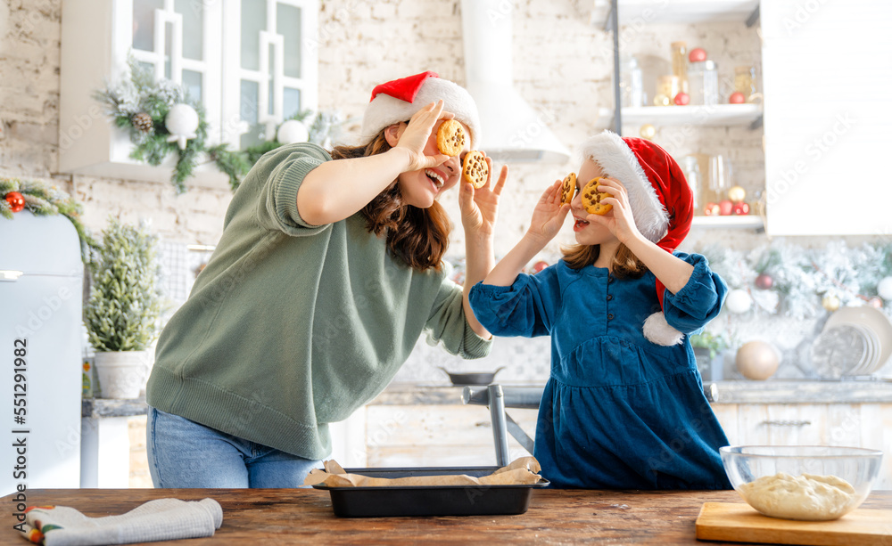 Cooking Christmas cookies