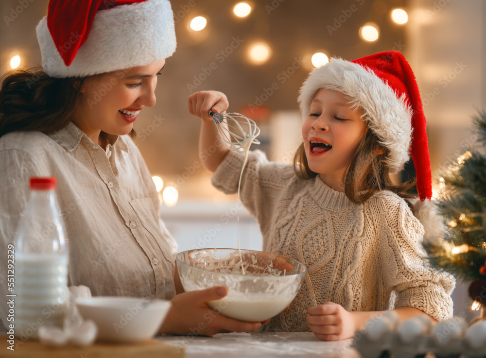 Cooking Christmas cookies