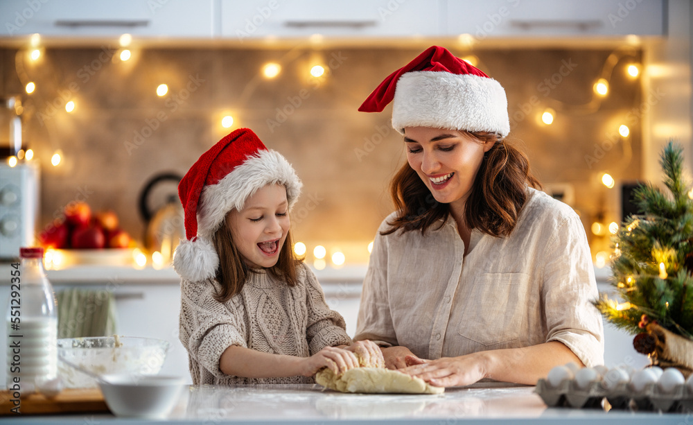 Cooking Christmas cookies