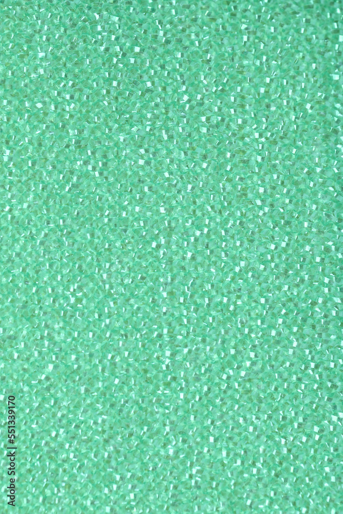 Texture of mint sponge as background