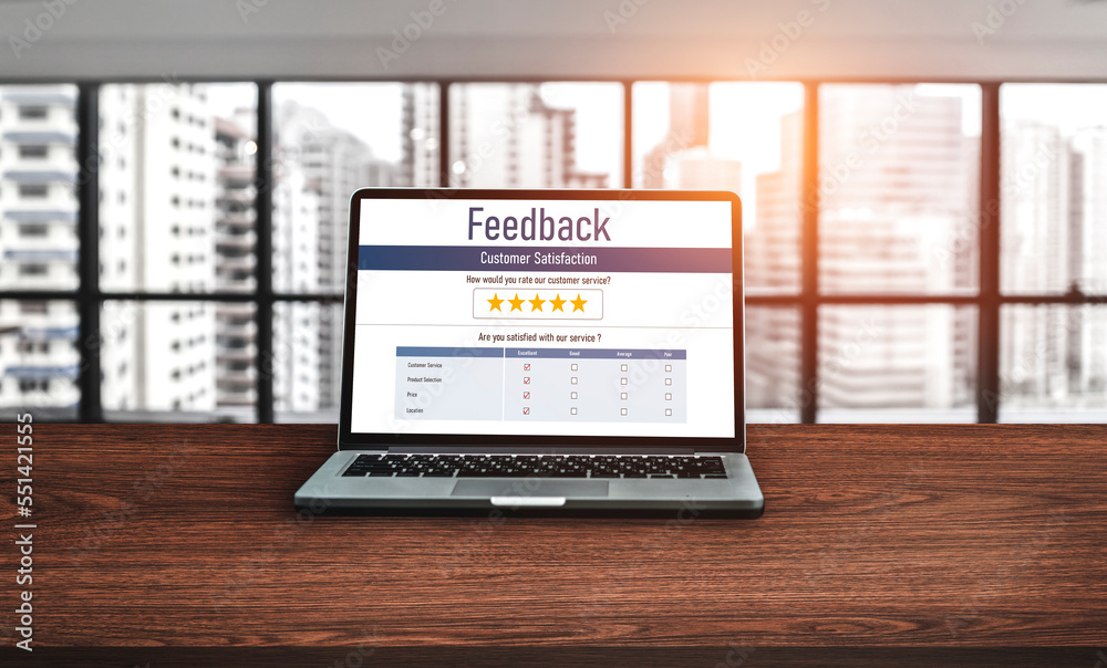 Customer feedback and review analysis by modish computer software for corporate business