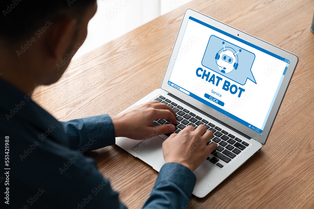 Chatbot software application for modish online business that automatically reply to customer questio