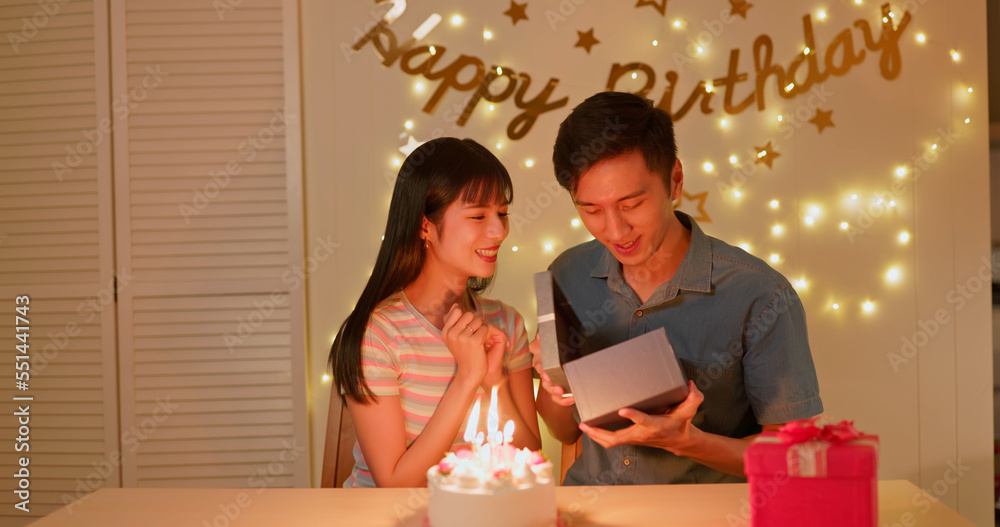 couple celebrate birthday