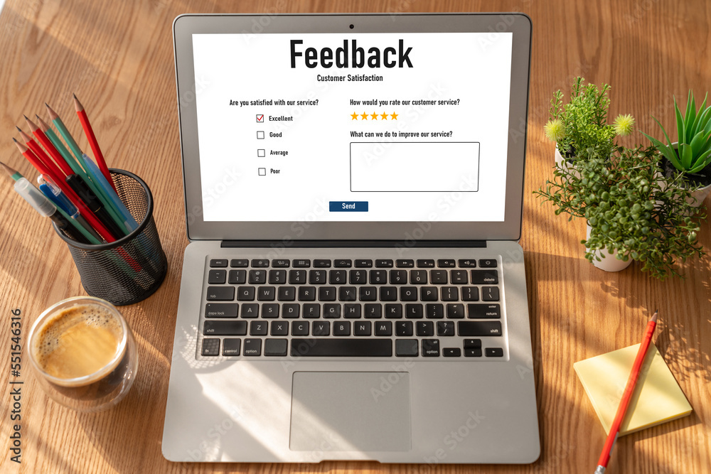 Customer feedback and review analysis by modish computer software for corporate business