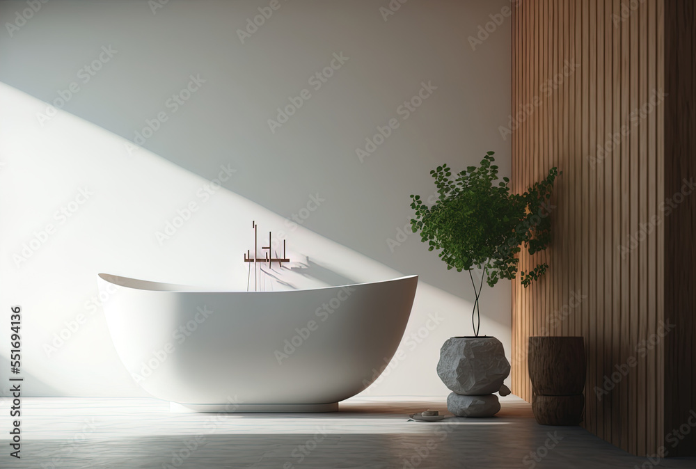 bath, copy space, tub, furniture design, bathroom, wall text, hd, background style, minimal backgrou