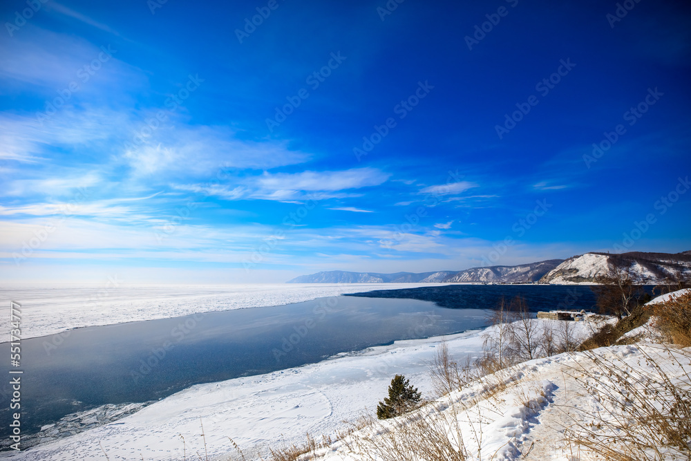 landscape in the mountains