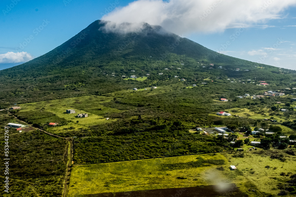 加勒比海和岛屿的自然景观