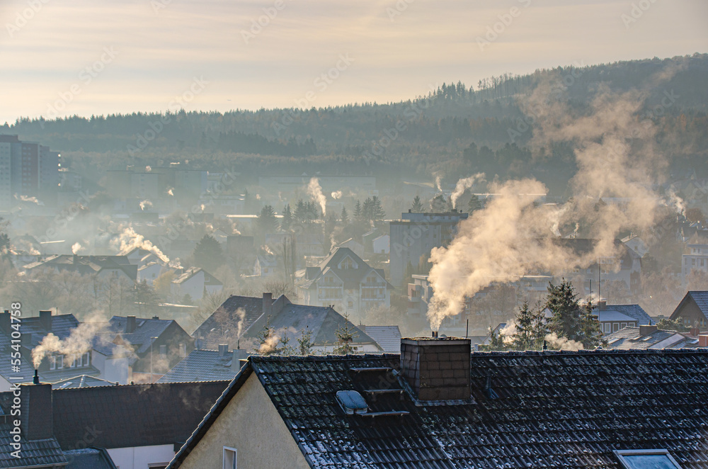 Heizen im Winter zu Zeiten hoher Energiepreise-黑森州的Taunusstein