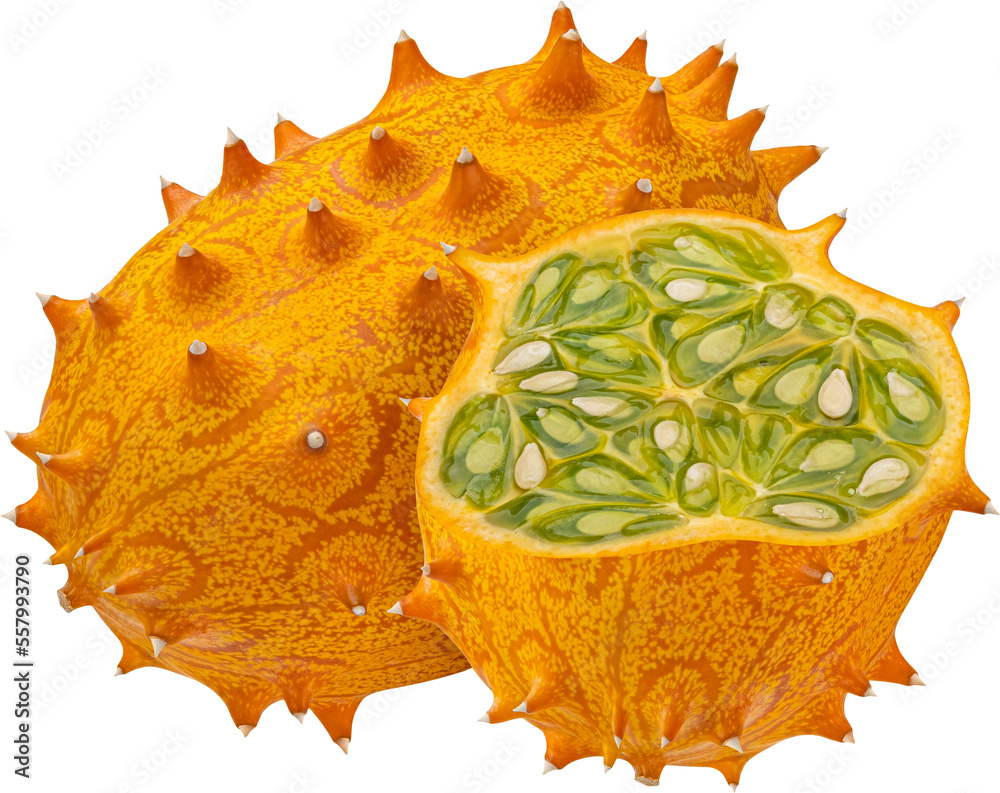 Kiwano isolated