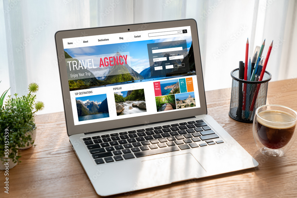 Online travel agency website for modish search and travel planning offers deal and package for fligh