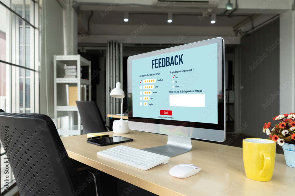 Customer feedback and review analysis by modish computer software for corporate business