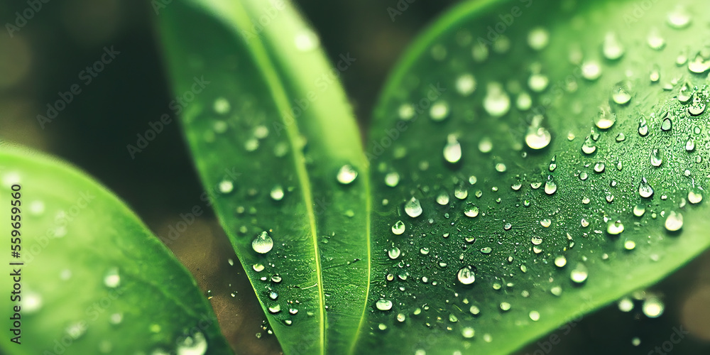 Green leaf background close up view. Nature foliage abstract of leave texture for showing concept of