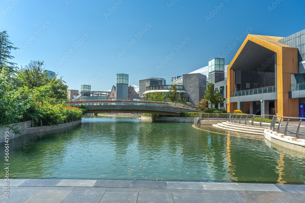 Qingdao City Coastline Street View