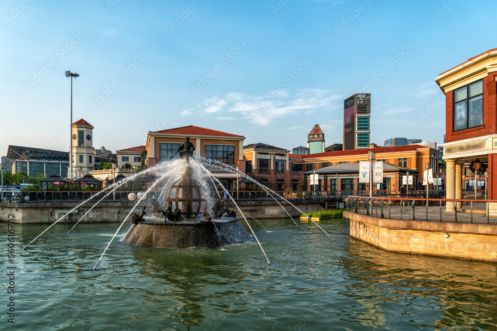 Qingdao City Coastline Street View