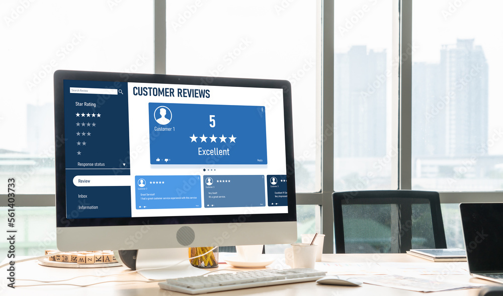 Customer experience and review analysis by modish computer software for corporate business