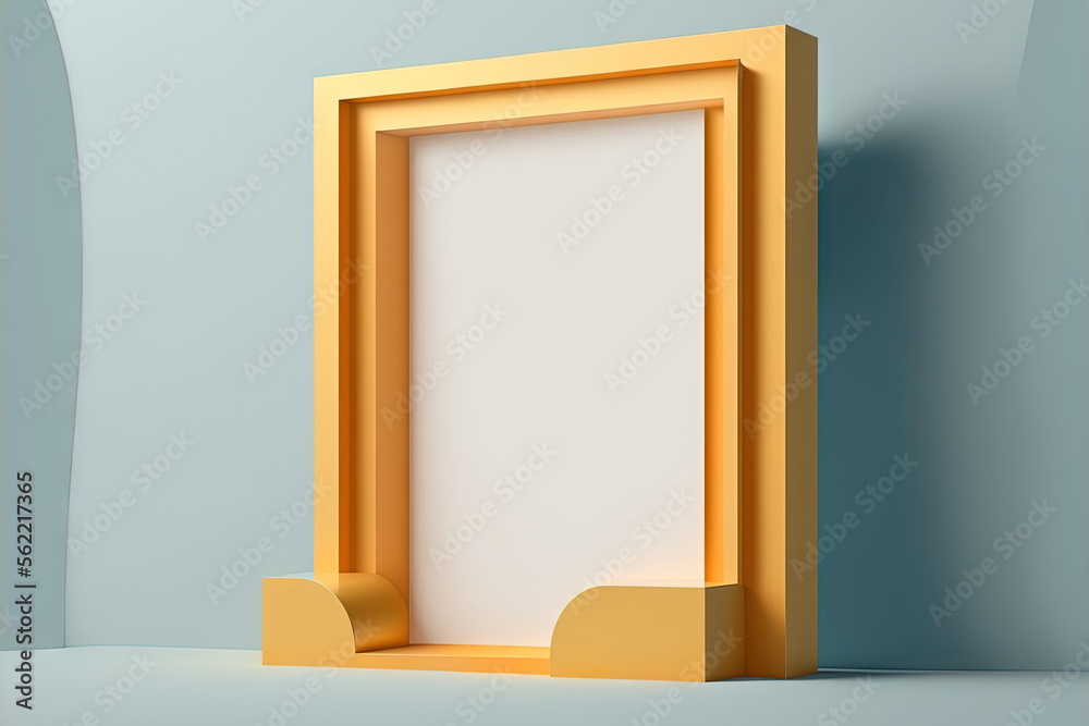 the memorial board, the art deco geometric frame, the abstract minimal concept, the vacant space, th