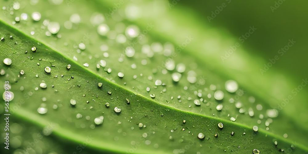 Green leaf background close up view. Nature foliage abstract of leave texture for showing concept of