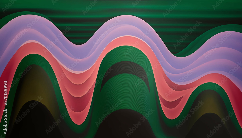 A bold and modern abstract background with a dynamic and artistic wave, conveying a sense of movemen