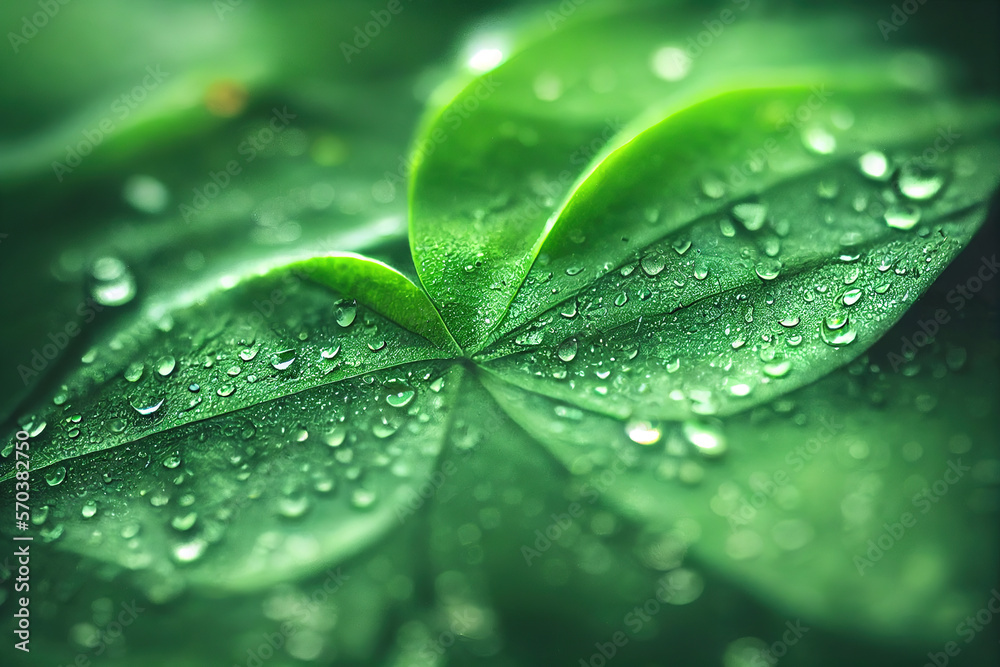 Green leaf background close up view. Nature foliage abstract of leave texture for showing concept of