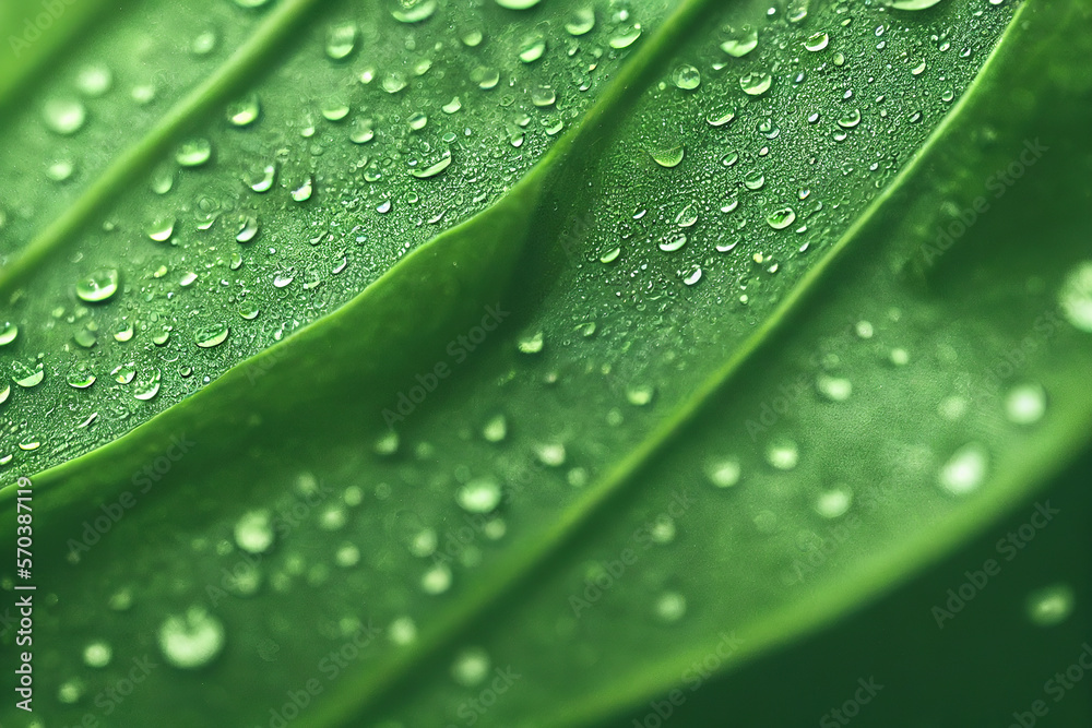 Green leaf background close up view. Nature foliage abstract of leave texture for showing concept of