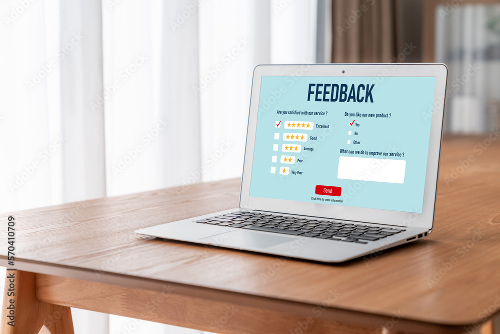 Customer feedback and review analysis by modish computer software for corporate business