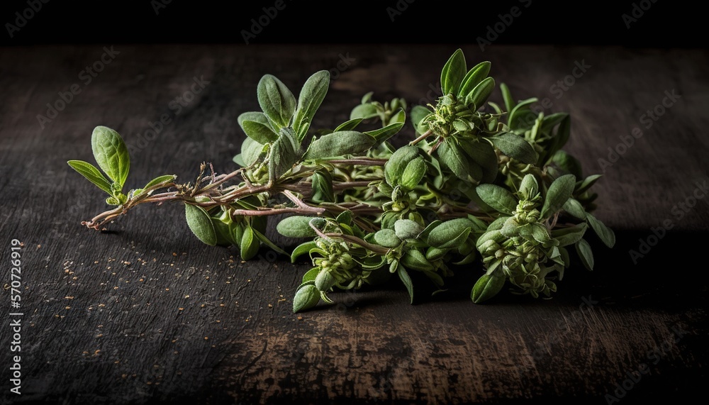  a bunch of green leaves sitting on top of a wooden table next to a spoon of green leaves on top of 