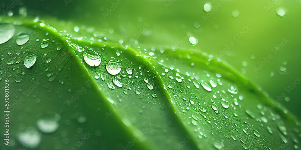 Green leaf background close up view. Nature foliage abstract of leave texture for showing concept of