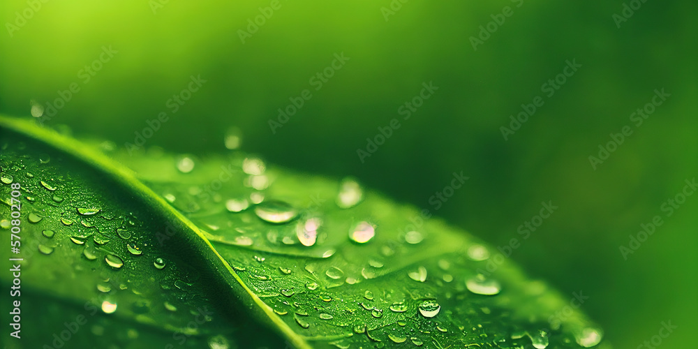 Green leaf background close up view. Nature foliage abstract of leave texture for showing concept of