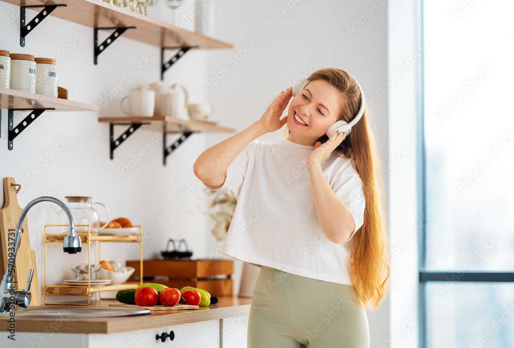 woman is preparing proper meal