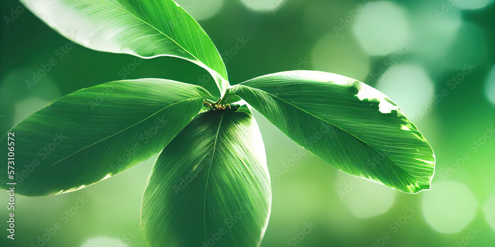 Green leaf background close up view. Nature foliage abstract of leave texture for showing concept of