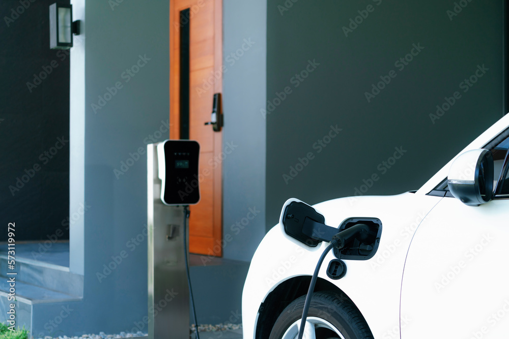 Progressive concept of EV car and home charging station powered by sustainable and clean energy with