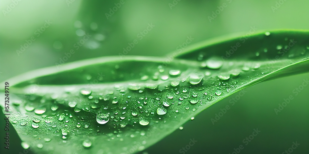 Green leaf background close up view. Nature foliage abstract of leave texture for showing concept of