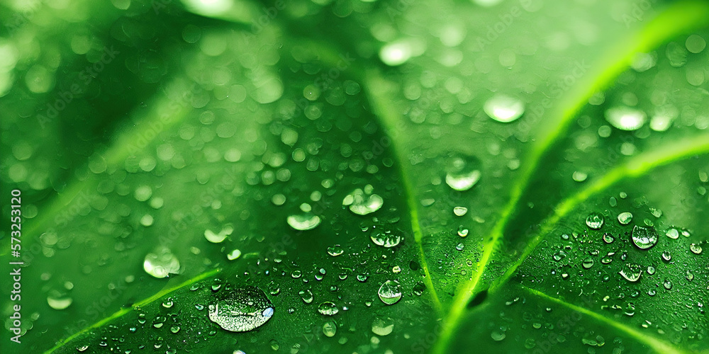 Green leaf background close up view. Nature foliage abstract of leave texture for showing concept of