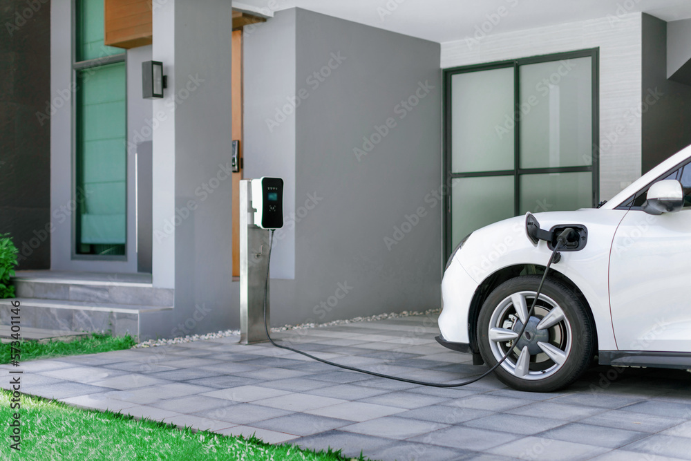 Progressive concept of EV car and home charging station powered by sustainable and clean energy with