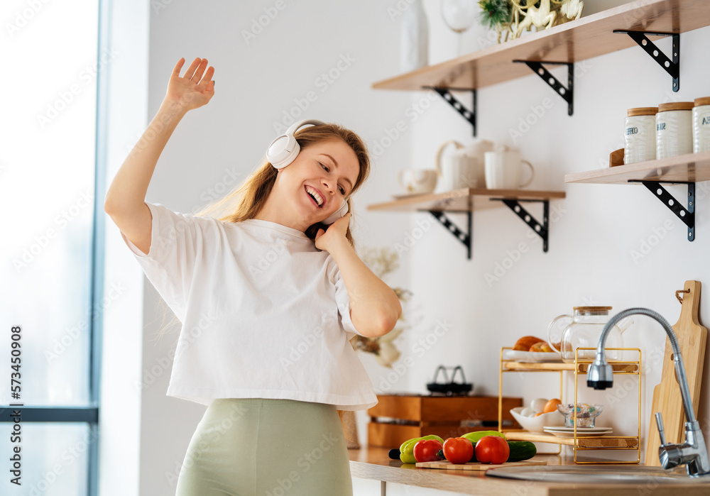 woman is preparing proper meal