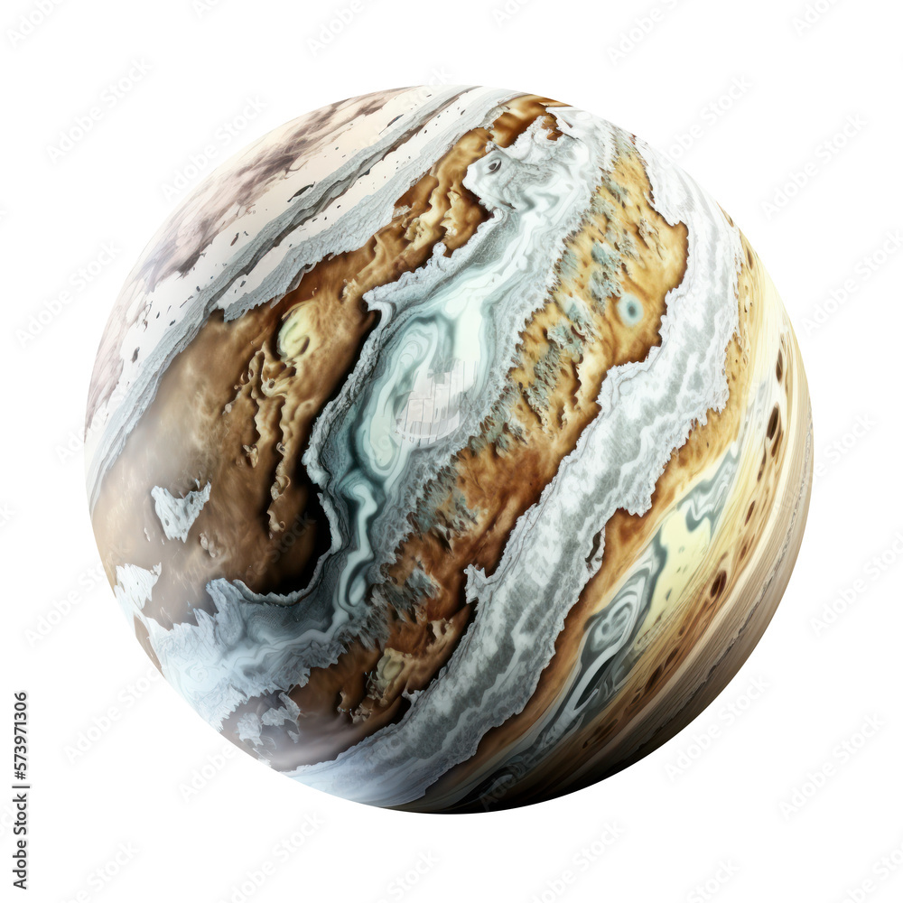 Imagery of imaginary planets for your cosmic image. Ai generated.