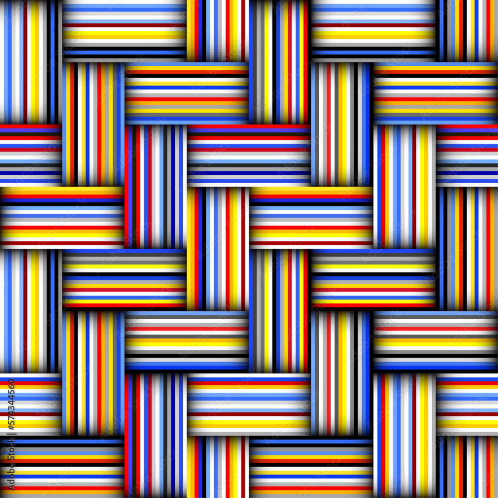 Herringbone aztec pattern. Seamless quilting design background. Vector image