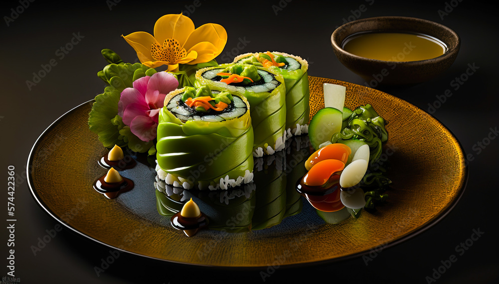 Sushi Bar Delight: Choose from a Wide Selection of Rolls and Sashimi at Our Authentic Japanese Resta